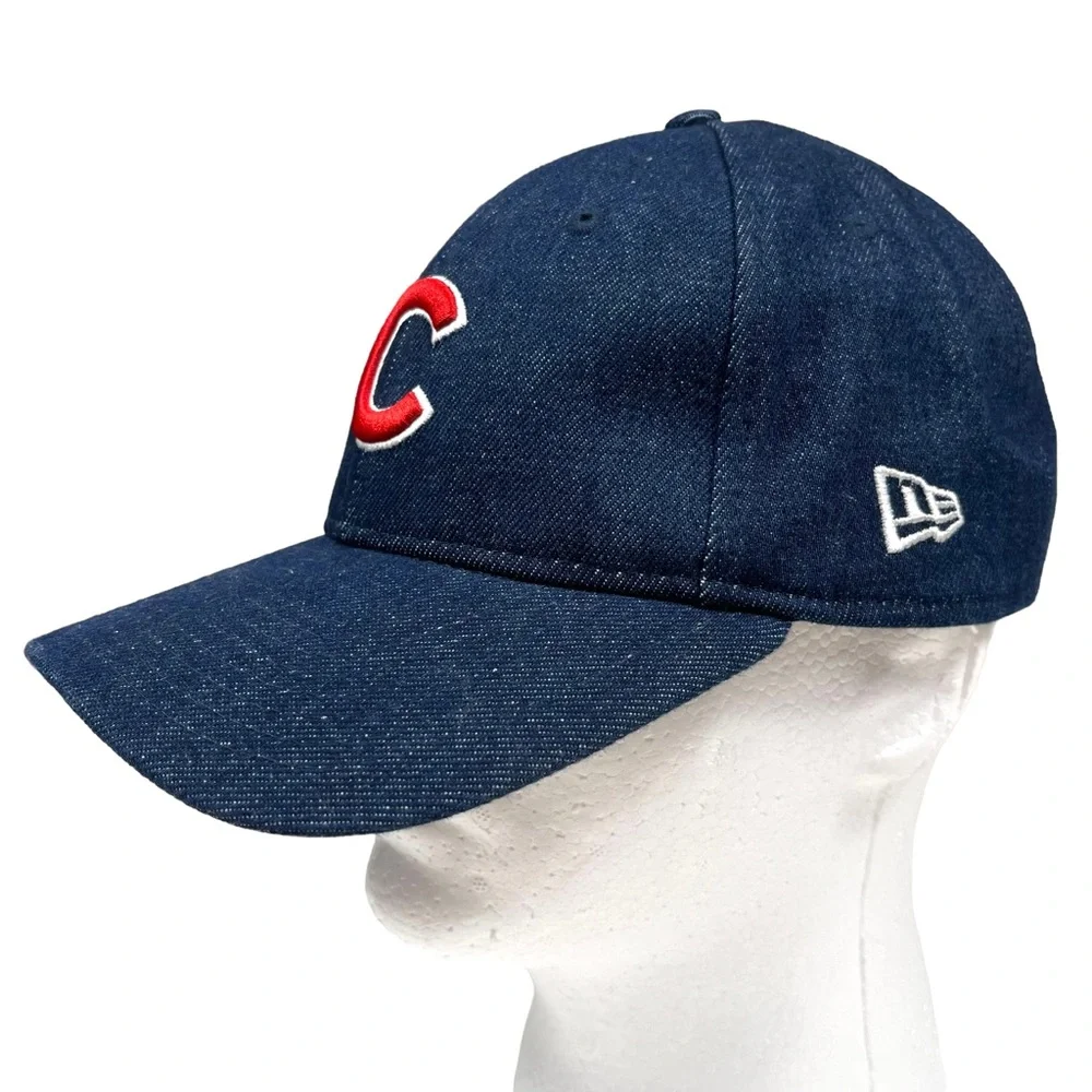 Levi’s x Chicago Cubs MLB‎ Collection Blue Denim Baseball Cap Hat New Era